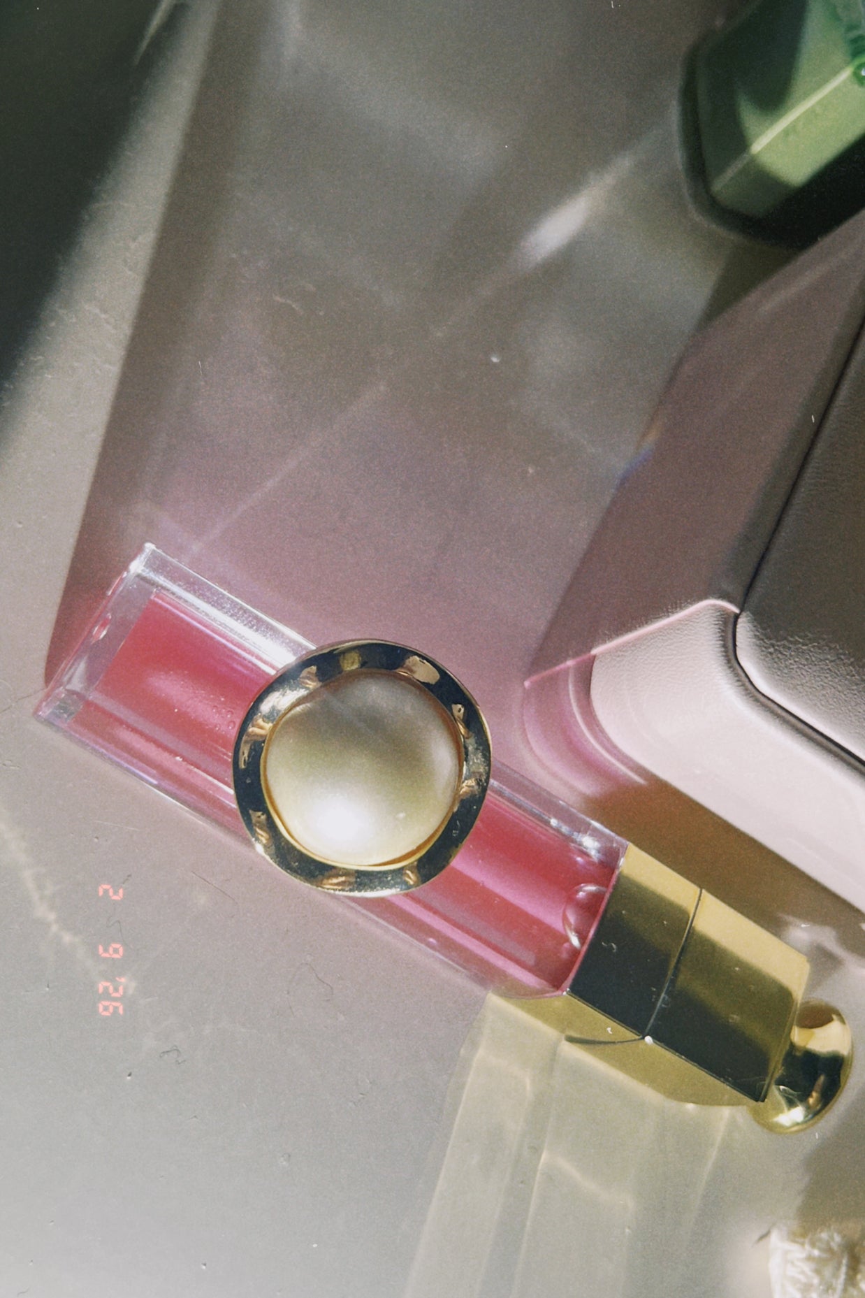 The Gilded Age: Vintage Statement Pearl Earrings with Textured Gold Studs