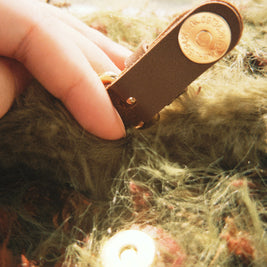 Moss Has No Deadline: One-of-a-Kind Hand-Blended Artisanal Forest Bag