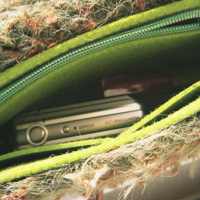 Moss Has No Deadline: One-of-a-Kind Hand-Blended Artisanal Forest Bag