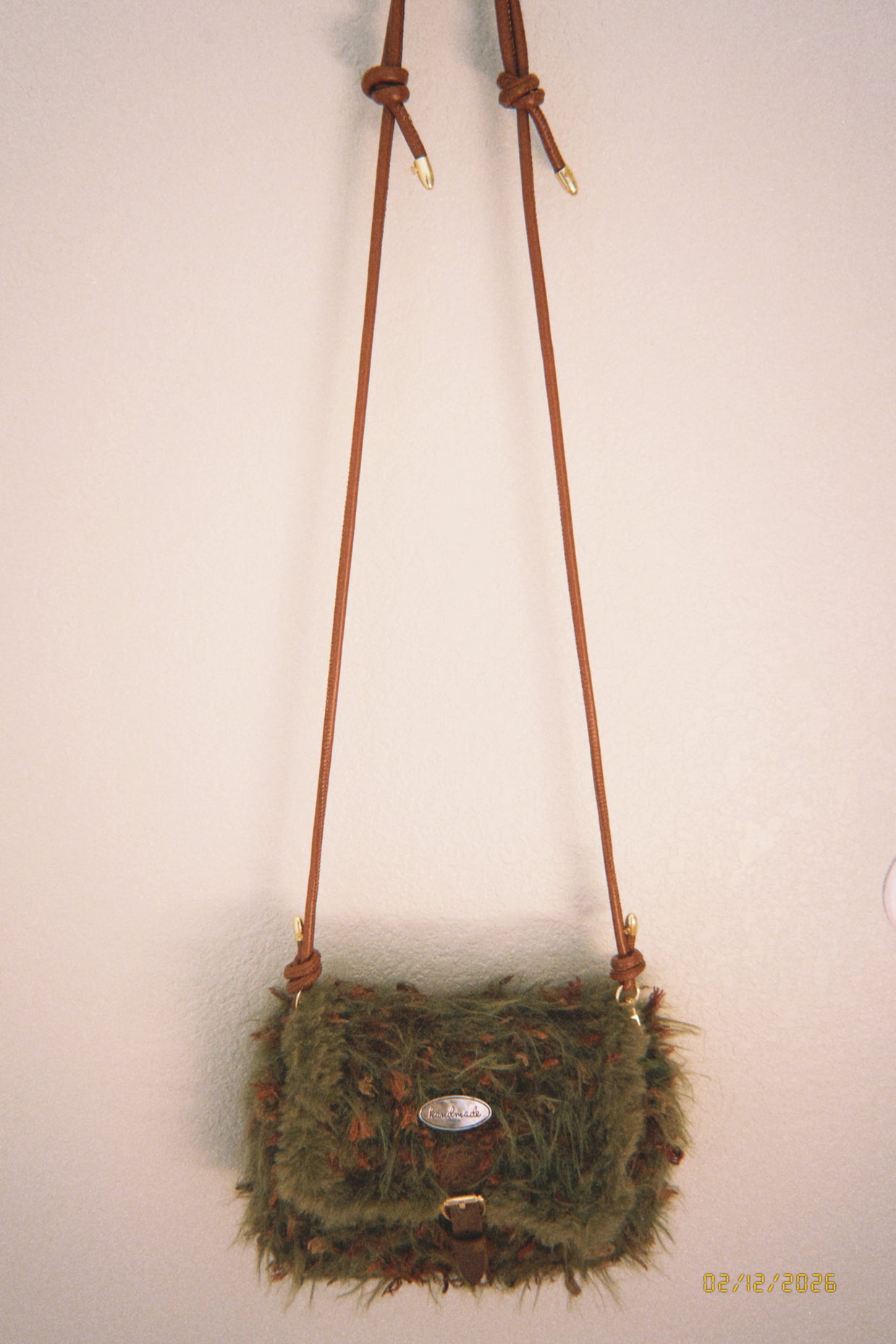 Moss Has No Deadline: One-of-a-Kind Hand-Blended Artisanal Forest Bag