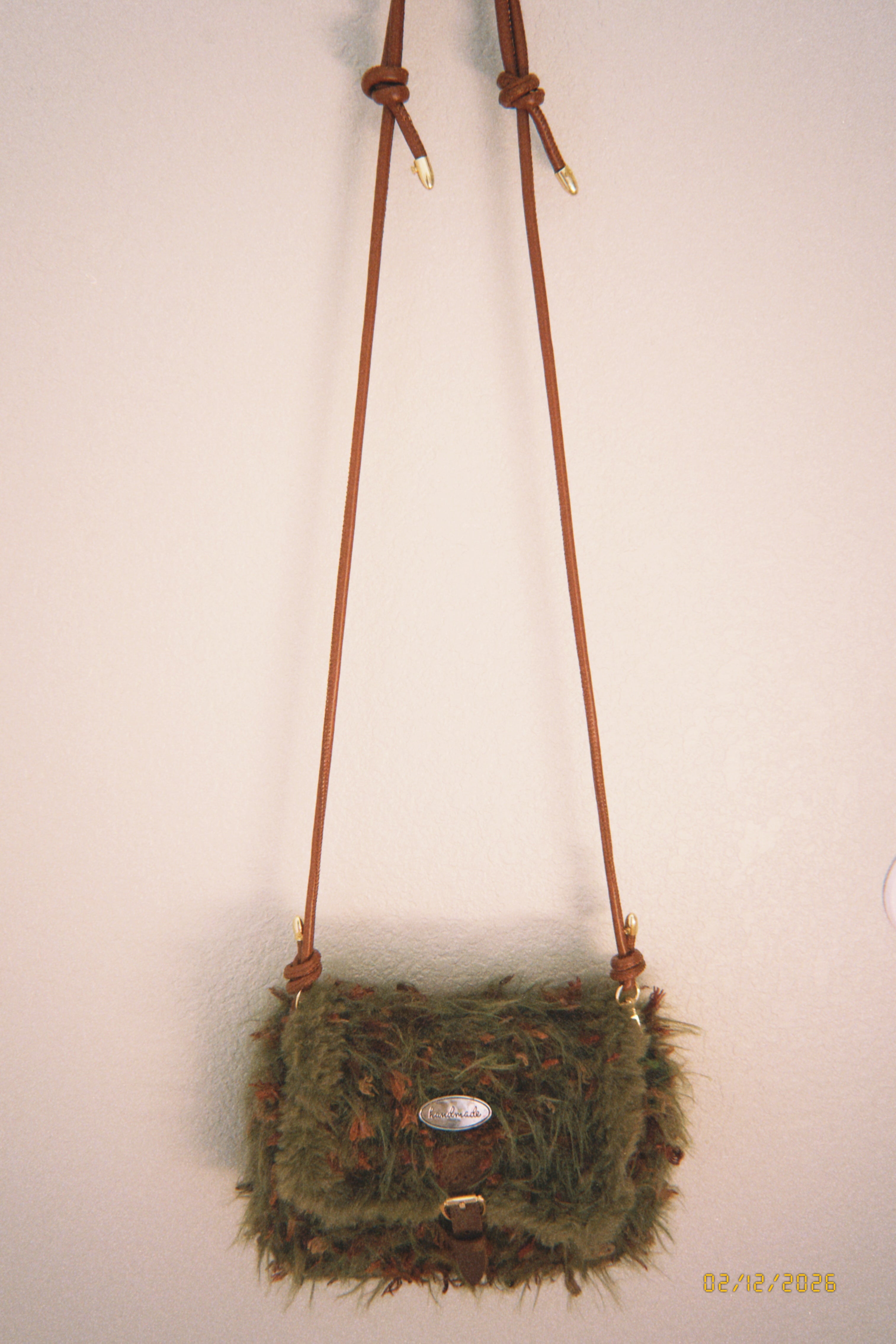 Moss Has No Deadline: One-of-a-Kind Hand-Blended Artisanal Forest Bag