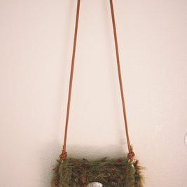 Moss Has No Deadline: One-of-a-Kind Hand-Blended Artisanal Forest Bag