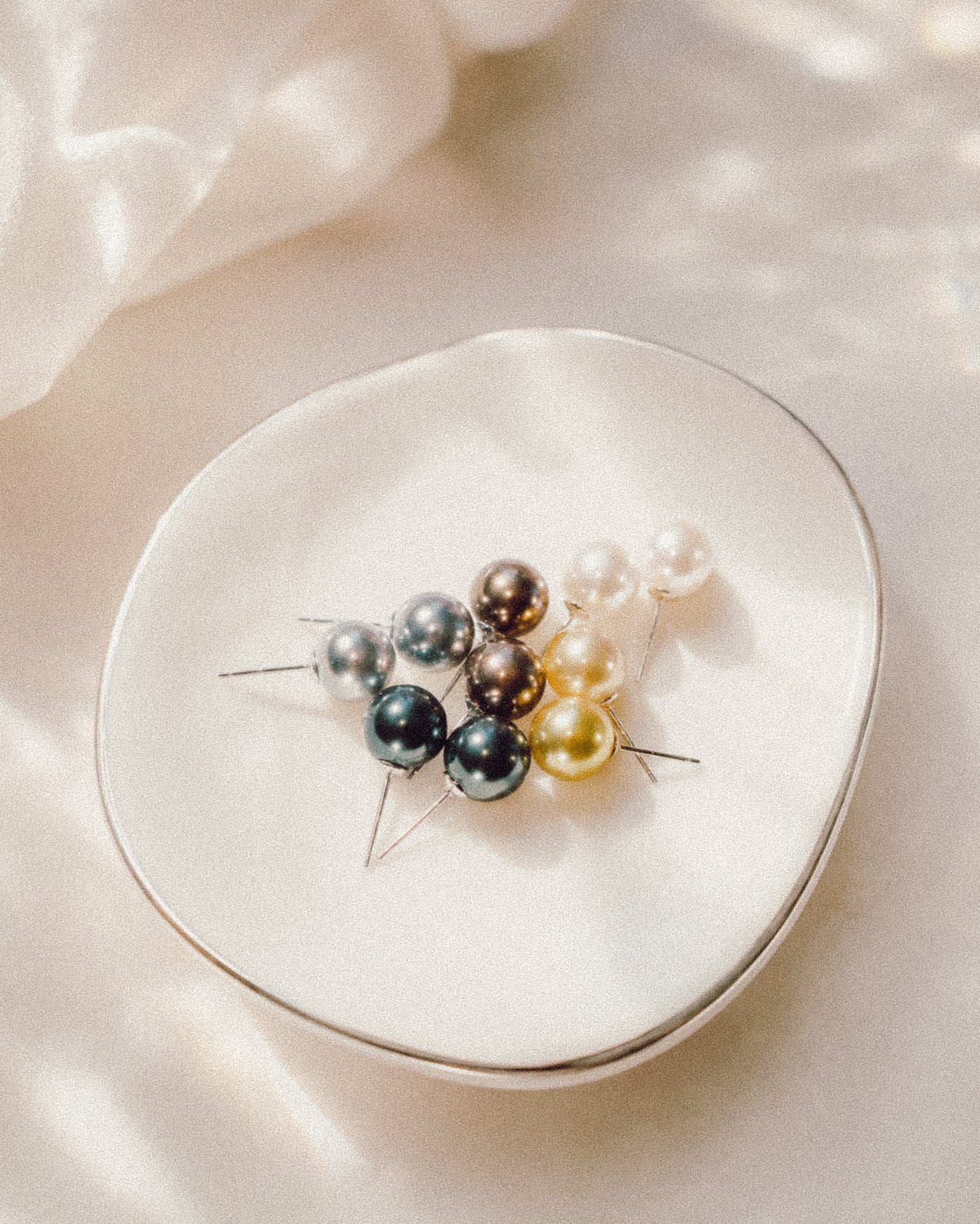 One-Step Elegance Crystal Pearl Stud Earrings
