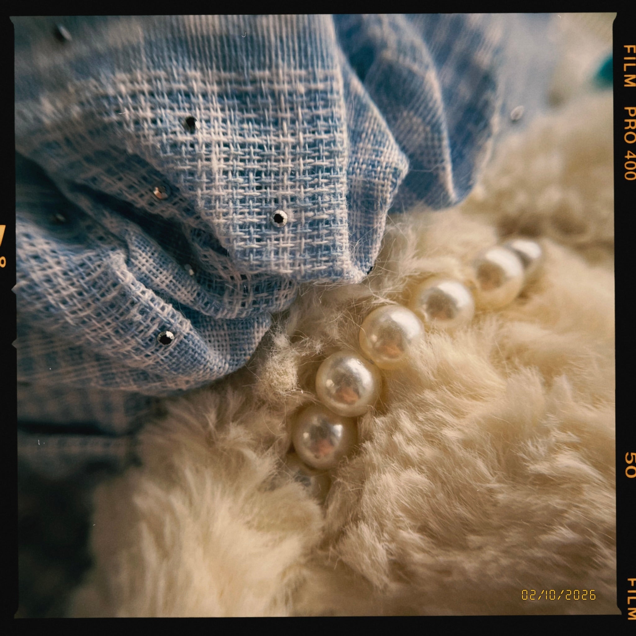 The Imaginary Friend: Vintage Fluffy Bunny Bag Charm