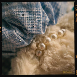 The Imaginary Friend: Vintage Fluffy Bunny Bag Charm