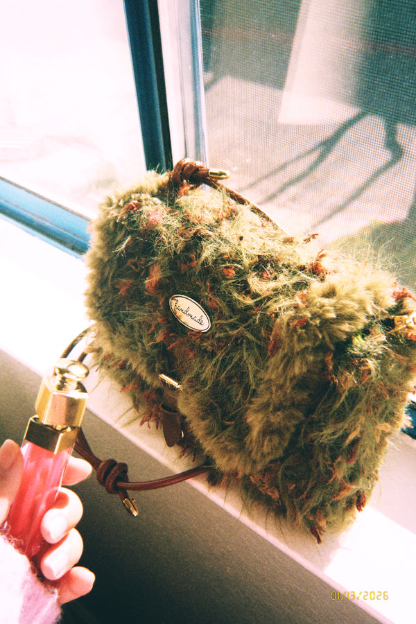 Moss Has No Deadline: One-of-a-Kind Hand-Blended Artisanal Forest Bag